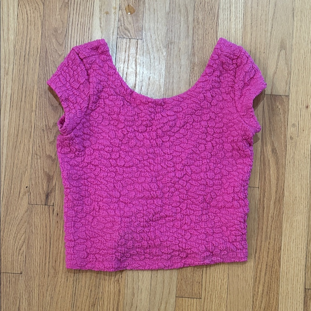 Maeve hot pink top